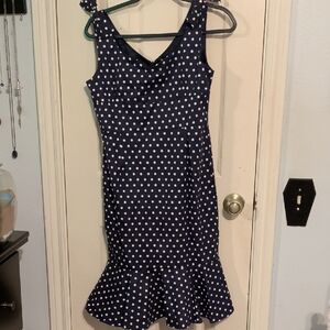 Lindy Bop Polka Dot Mini Dress